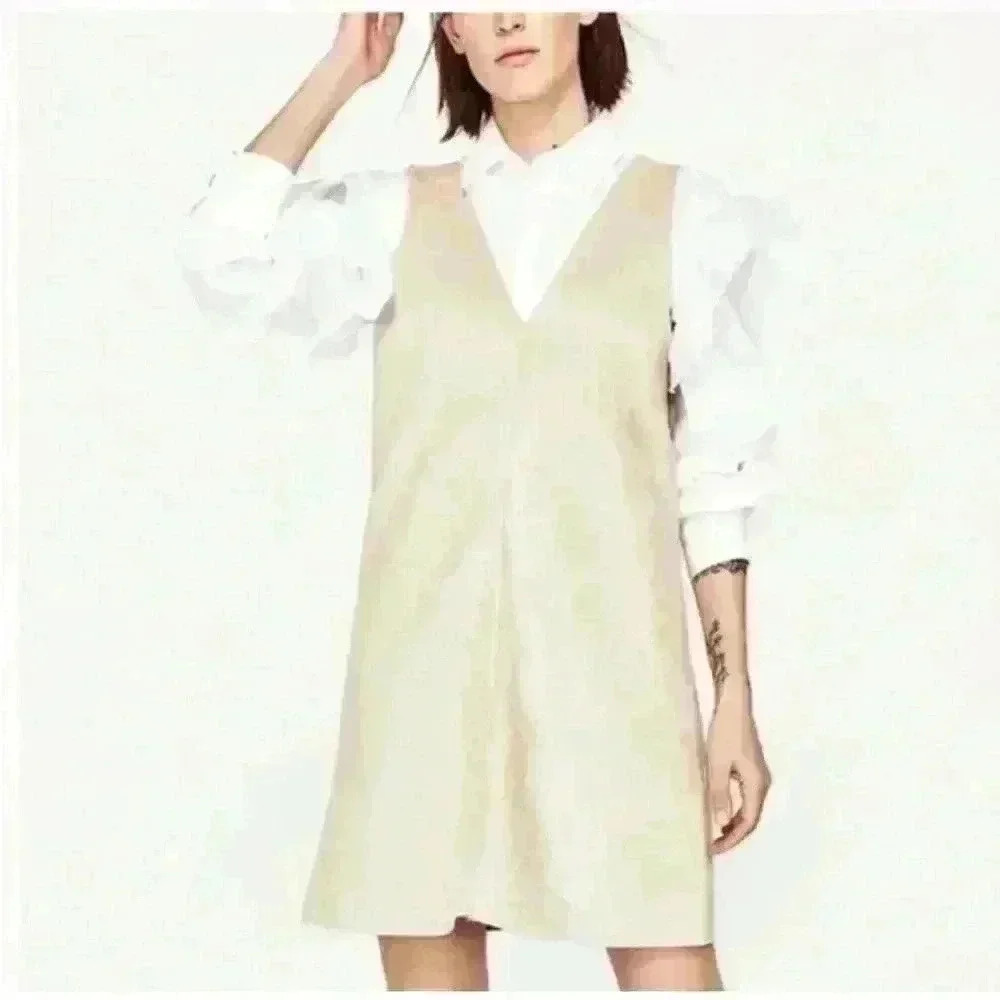 Zara Cream Mini Dress